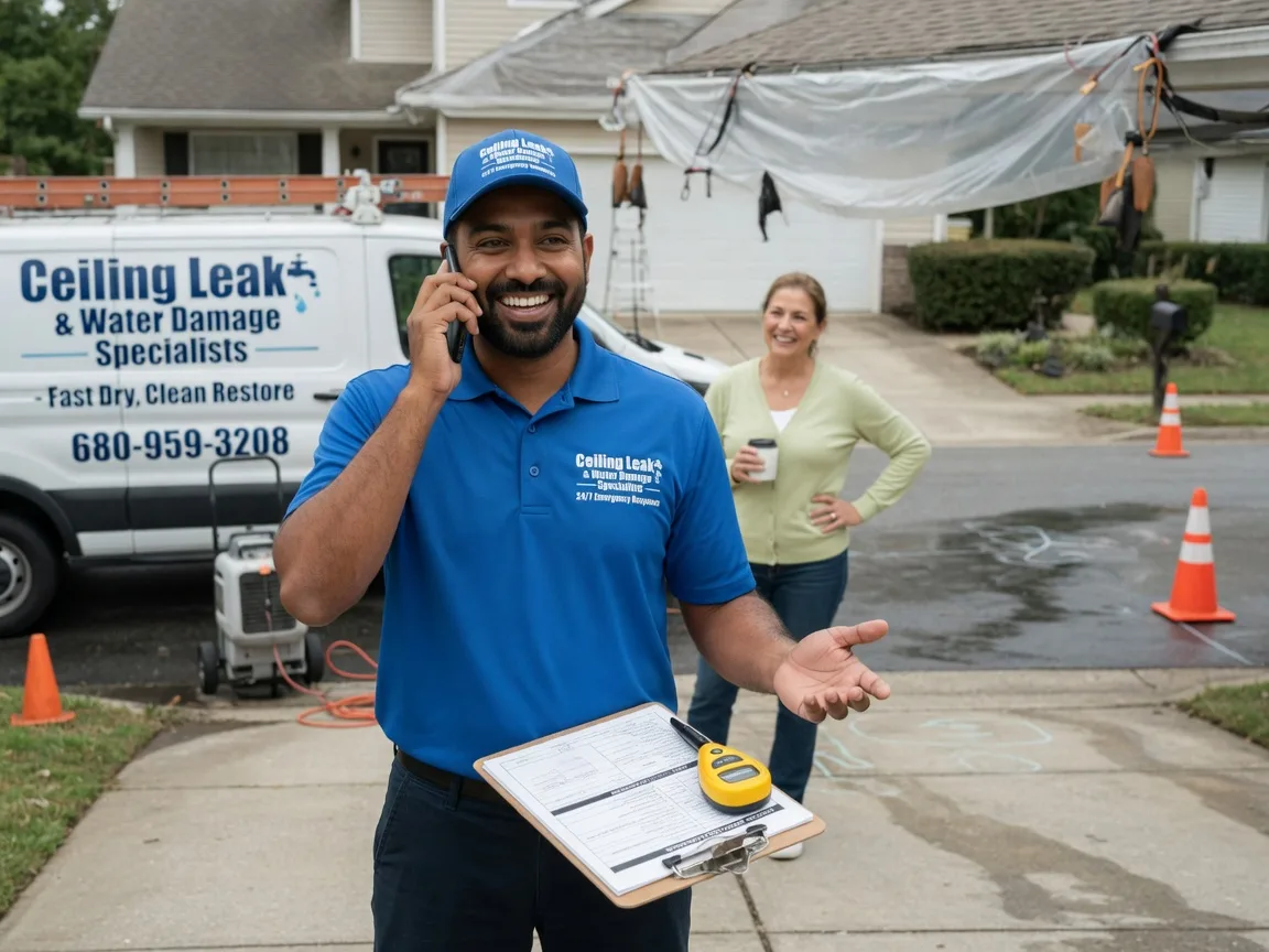 Ceiling Leak Cleanup Leesburg, IN FAQs
